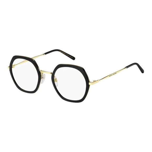 NEW MARC JACOBS MARC 700 02M2 00 EYEGLASSES BLACK GOLD WOMEN EYEWEAR MARC JACOBS